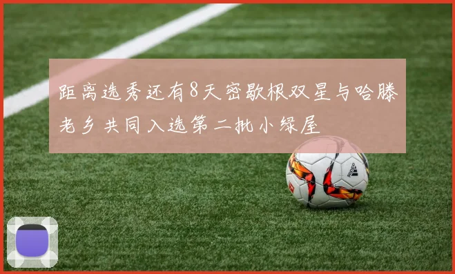 距离选秀还有8天密歇根双星与哈滕老乡共同入选第二批小绿屋